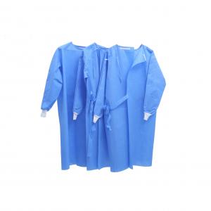 China Chemical Resistant Disposable Medical Gowns , Disposable Patient Gowns Microporous wholesale
