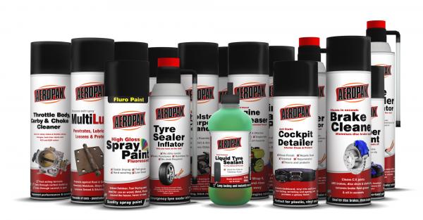 AEROPAK multi-purpose silicone spray lubricates Mould release spray silicone lube