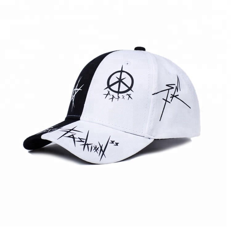 China Newest Design Sports Style Printed Baseball Caps With Customized Multi Color wholesale