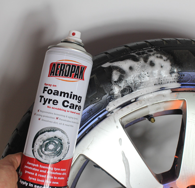 China Tyre Foam Spray For Glazing And Protection wholesale