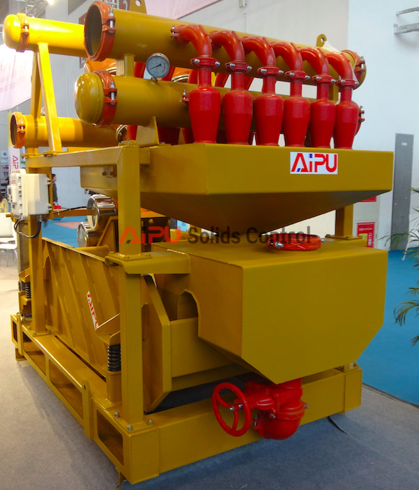 China Hot sales oil and gas drilling solids control mud cleaner at Aipu for sale wholesale
