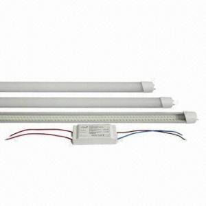 China T8 LED Tube, Extemel Power Supply, 100/240V AC Voltages, 11W Power Consumption, UL/cUL/CE/TUV Marks wholesale