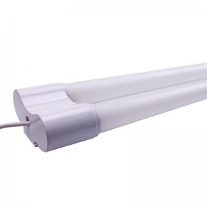 China Single Or Double Integrated Tube Plastic Glass LED Tube Lights T8 LED Light Lamp 2ft 3ft 4ft 5ft 18W 24W 36W 44W wholesale