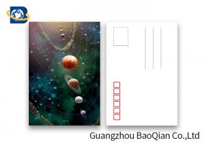 China Amizing Design Star 3D Lenticular Postcards With Two Side CMYK UV Offset Printing wholesale