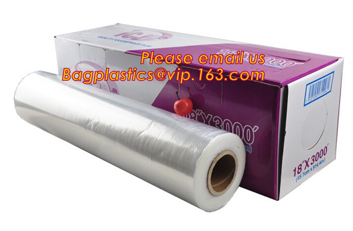 China Newly design household food grade excellent quality factory price cling film wholesale