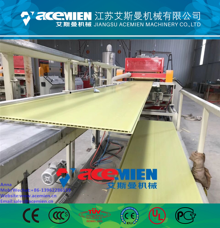 China PVC ceiling panel extrusion machine plastic wall board extrusion line wholesale