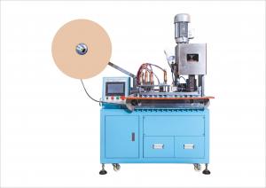 China 2 Parallel Blade Pin Plug Power Cord Making Machine For Terminal Crimping wholesale