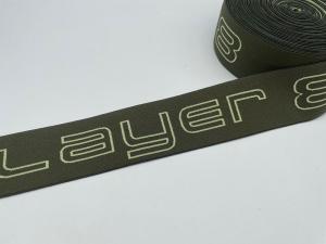 China Factory Direct Sale Comfortable Woven Elastic Band / Nylon Webbing / Jacquard Elastic Waistband wholesale