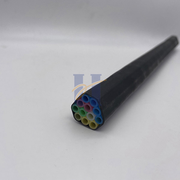 China 12 Way 5/3.5mm HDPE Air Blown Fiber Microduct Micro Fiber Cable LSZH Sheath wholesale