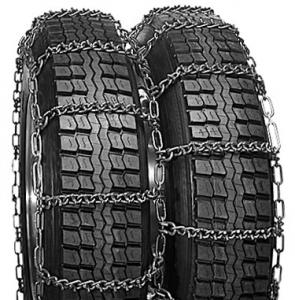 China V Bar Dual Rubber Tire Chains , Tire Cable Chains For Truck Tires wholesale