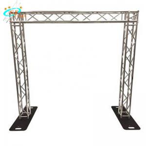China Tri Background 290mm Spigot Goal Post Truss System Squared Corners For Hanging Lights wholesale