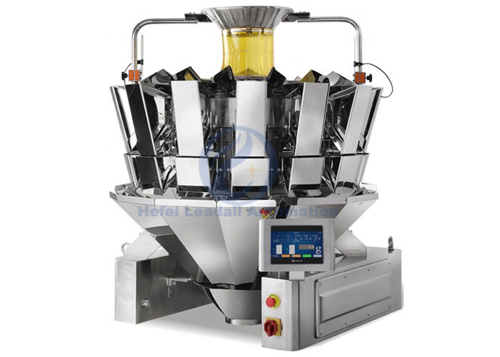 China PLC Control Multi Head Weighing Machine , 10 Heads Combination Weigher Machine wholesale