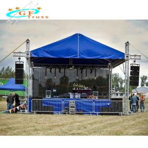 China 390mmx390mm Aluminum Roof Truss System With Stage Platform wholesale