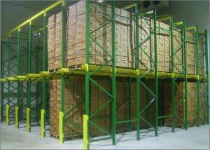 China Vertical Type Drive Through Pallet Racking Heavy Duty Storage Shelf Rustproof wholesale