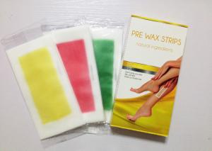 China Ready-to-use Cold Wax Strips Disposable Wax Strips Body Use Wax Strips wholesale