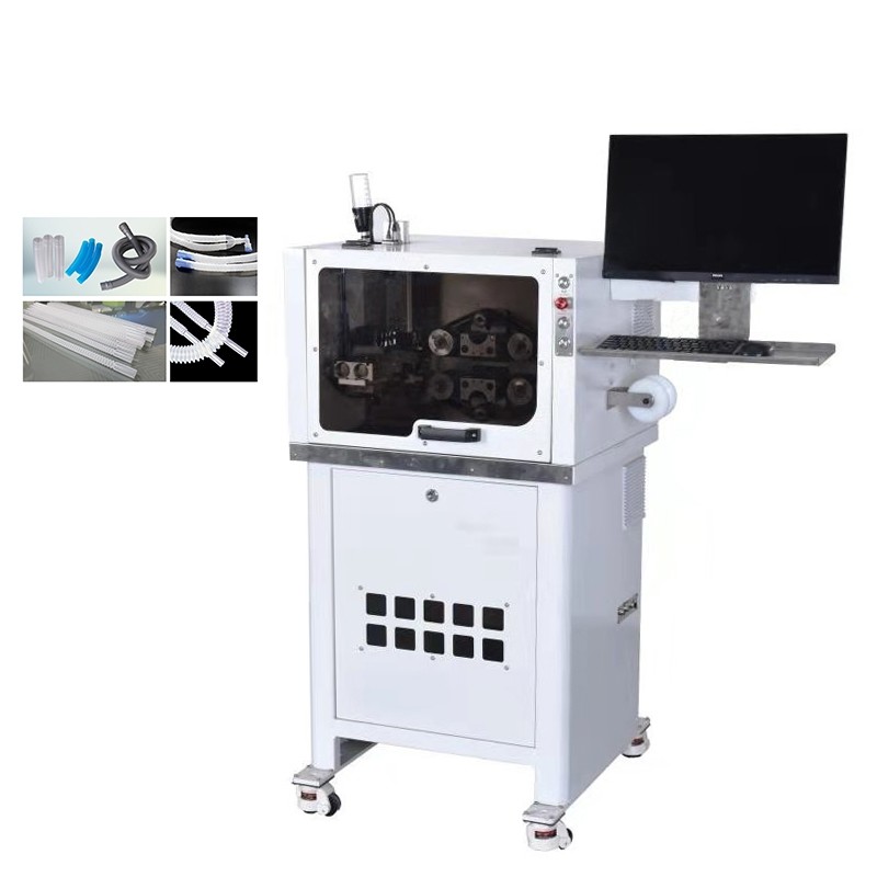 China Visual Location Automated Tube Cutting Machine EVA PE Medical Hose Cutting Machine wholesale