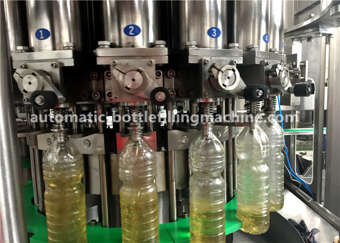 China 3.5Kw Rotary Sealing Sunflower Auto Oil Filling Machine 5000BPH wholesale