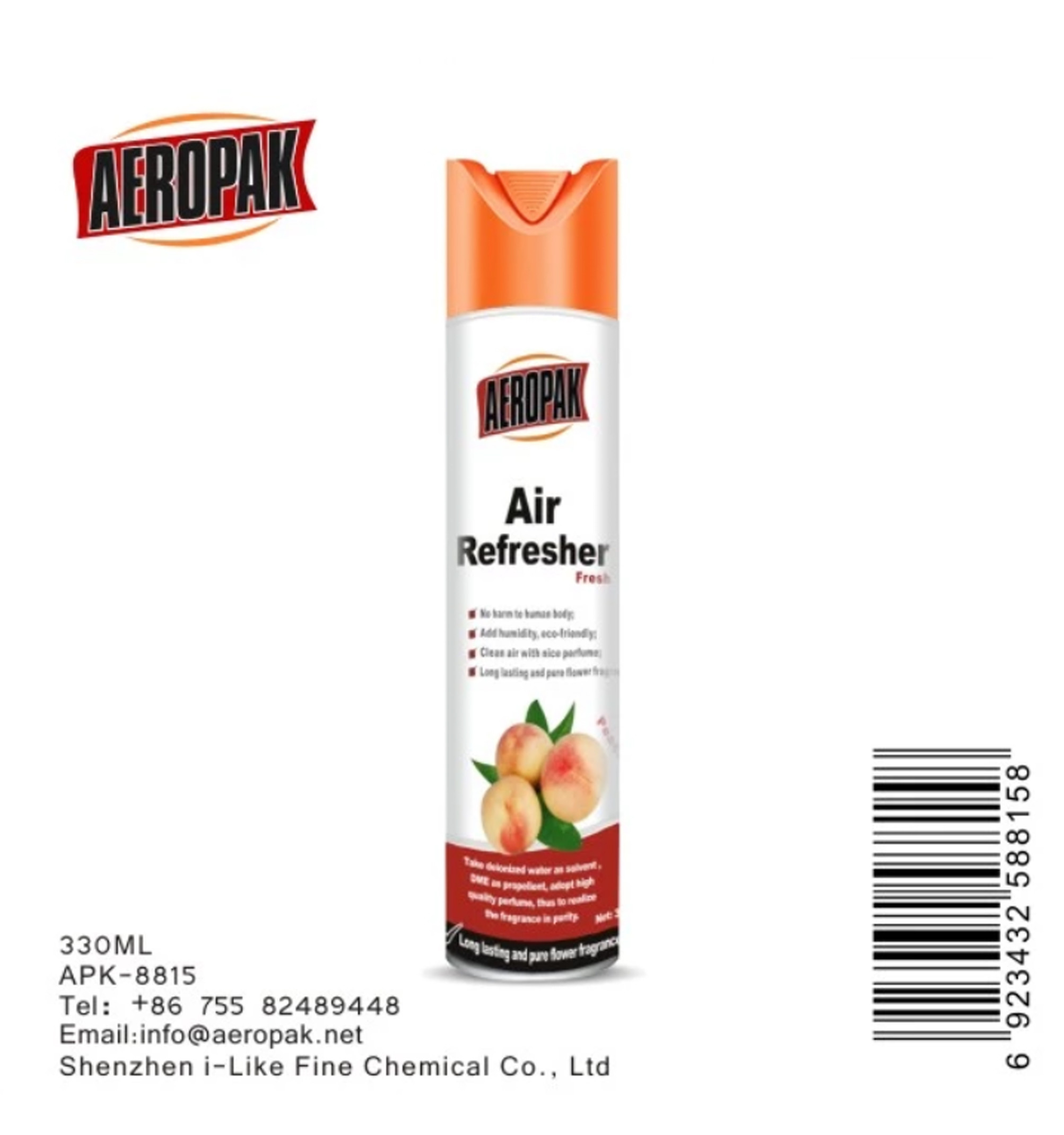 Buy cheap AEROPAK 330ml air refresher from wholesalers