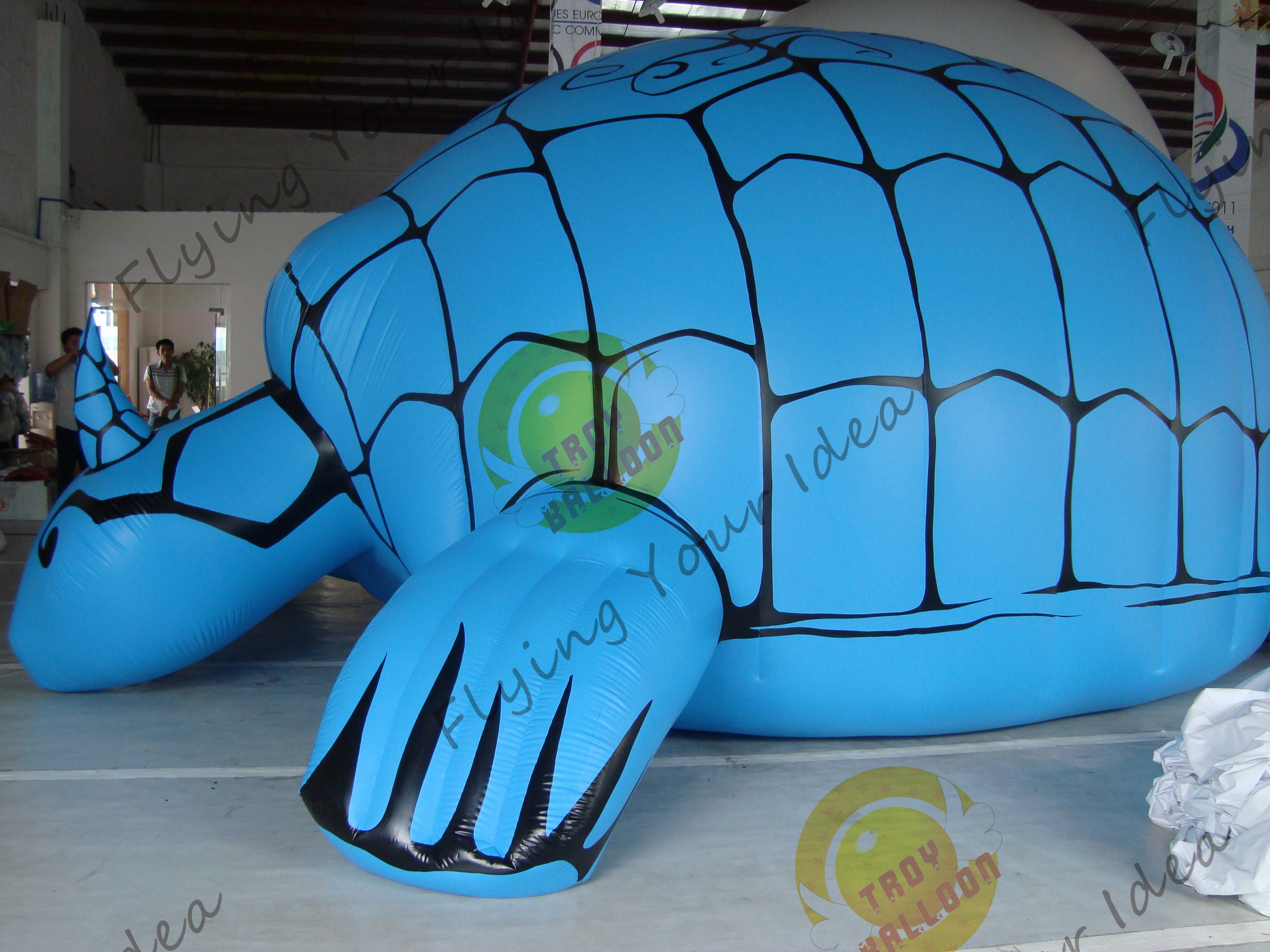 China Funny Inflatable Pool Turtle , Amusement Park Giant Inflatable Animals wholesale