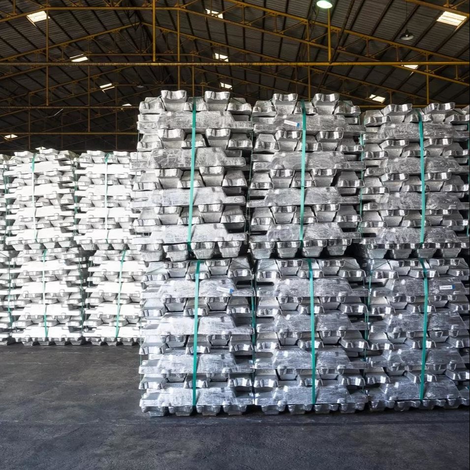 China Customized Aluminum Alloy Ingot Al99.70 Al99.50 Al99.90 Silvery For Building wholesale