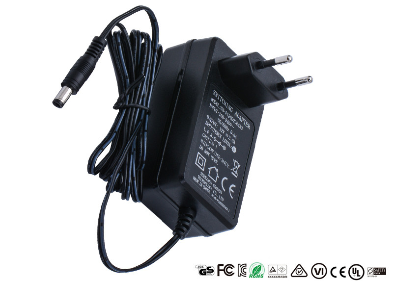 China 5V 9V 12V 24V Switching Power Adapter 0.5A 1A 1.5A 2A With 3.5X1.35 mm Dc Plug wholesale