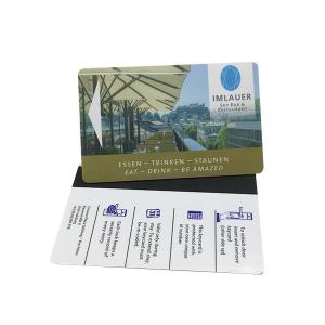 China Magnetic Stripe RFID Hotel Key Card Door Lock Customized Printing wholesale