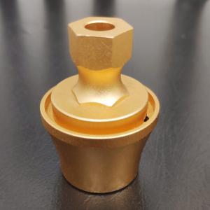 China Custom Brass CNC Turned Parts CNC Machining Metal Components with Polish wholesale