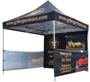 China Waterproof Advertising Canopy Tents , Hexagonal Steel Frame Outdoor Canopy Tent wholesale