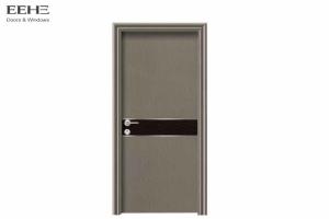 China MDF PVC Coated Internal Doors , Residential Interior Wood Effect Composite Doors wholesale