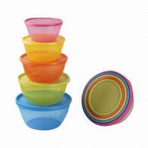 China Food Container Set, Made of PP, Available in Various Sizes and Colors, BPA-free, FDA/EN 71 Certified wholesale