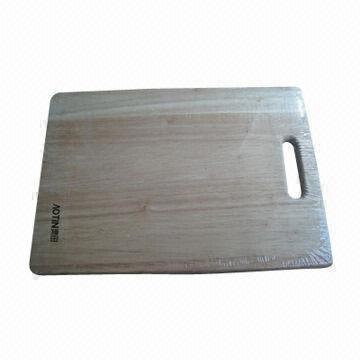China Cutting Board, Made of Rubber Wood with Mineral Oil Finish, OEM Orders are Welcome wholesale