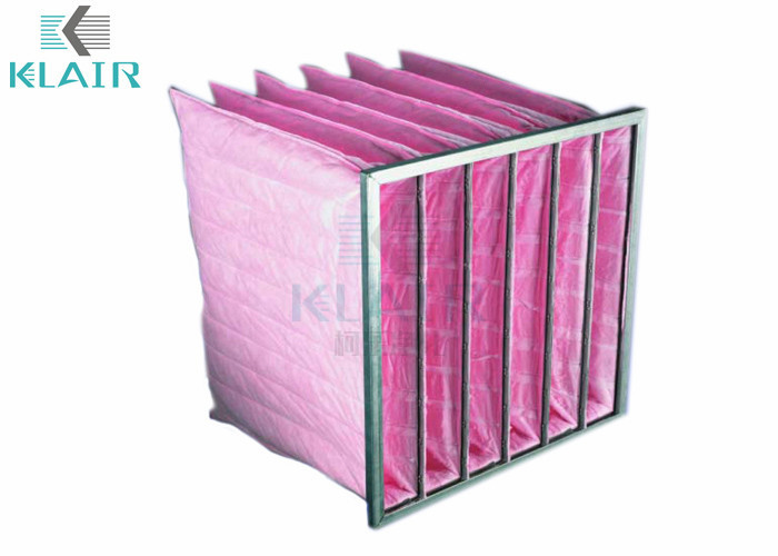 China G4 Synthetic Fine Bag Air Filters Aluminum / Galvanized steel For All Hvac Systems wholesale