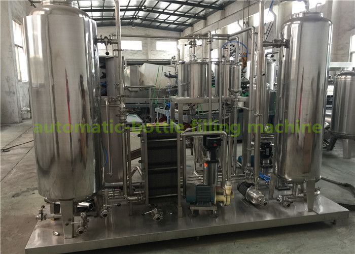 China Industrial CO2 Gas Carbonated Drink Automatic Drink Mixing Machine With 3000L Three Tanks wholesale