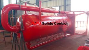China Aipu solids control APMGS mud gas separator for sale used in fluids system wholesale