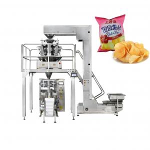 China Potato Chips Automatic Food Snacks Nut Pouch Packing Machine With Nitrogen wholesale