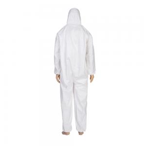China Breathable Disposable Protective Suit , Disposable Chemical Suit Air Permeable wholesale