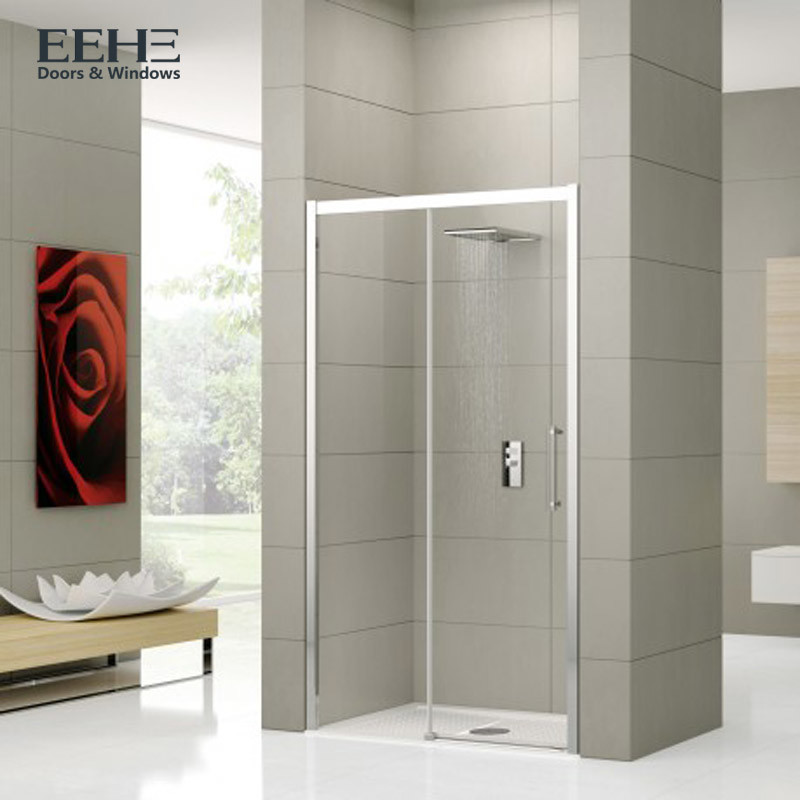 China 900 X 900mm Fiberglass Shower Door / One Sliding Enclosed Shower Room wholesale