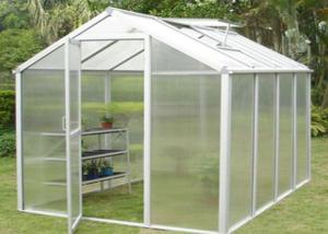 China Aluminium Frame Indoor Garden Greenhouse , Mini Garden Greenhouse For Plants Grows wholesale