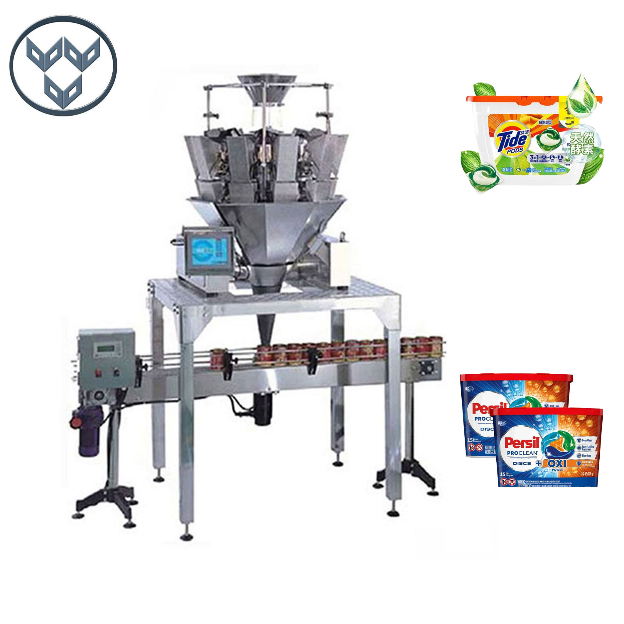 China Multi Function Plastic Can Filling Packing Machine For Laundry Detergent wholesale