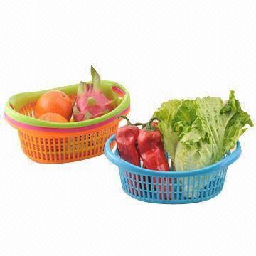 China Fruit Baskets, Made of PP, FDA Certified, Customized Designs and Colors are Accepted wholesale