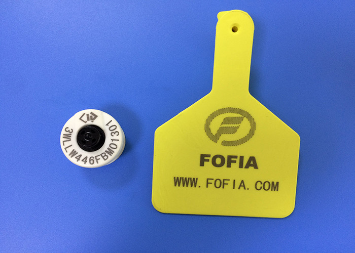 China High Frequency Animal RFID Ear Tag Custom With -30°C To 50°C Operation Temp wholesale