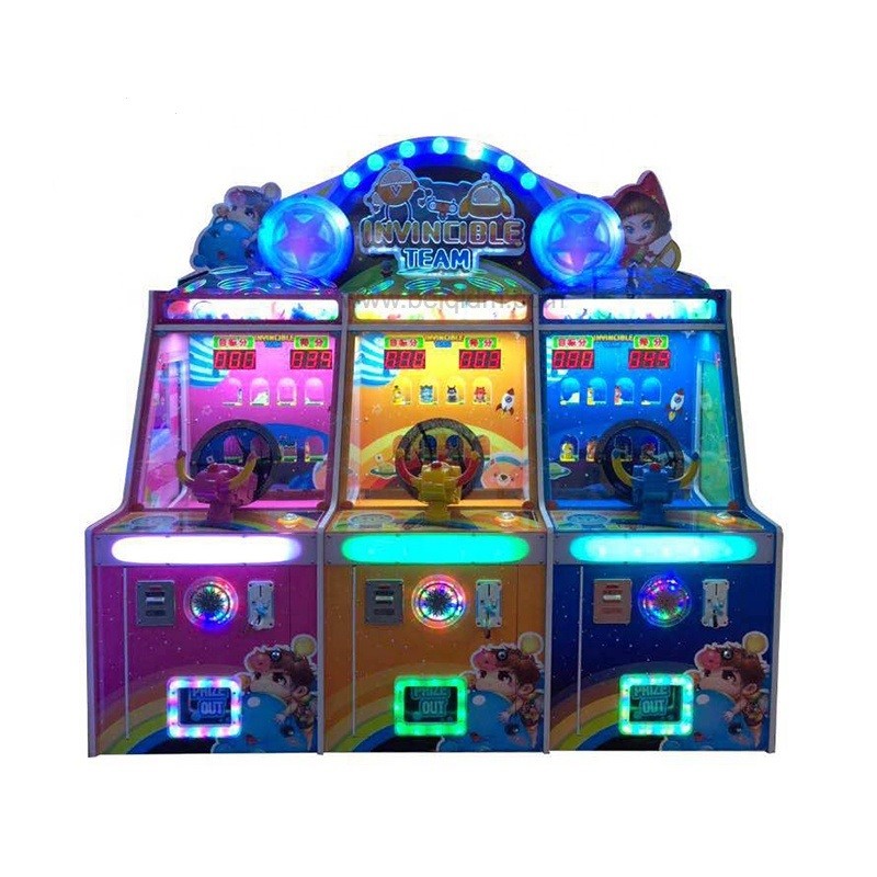 China Dinosaur Shooting Ball Tickets Redemption Arcade Machines For Children CE RoSh SGS wholesale
