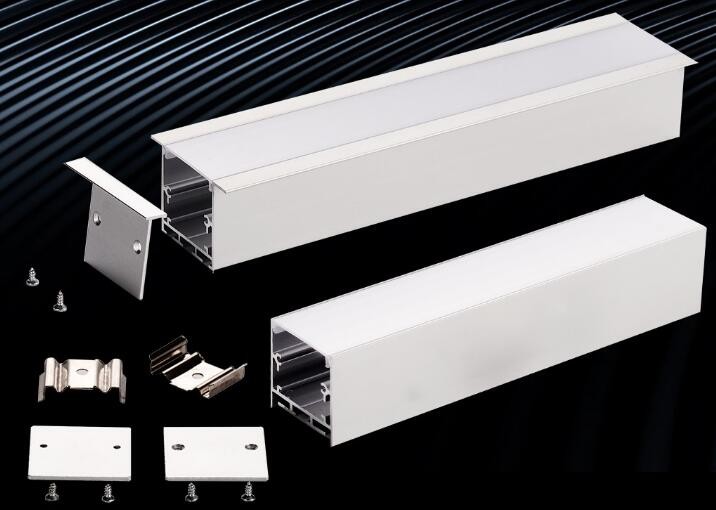 China Silver Al6061 T6 Extruded Aluminum Enclosures For LED Lighting wholesale