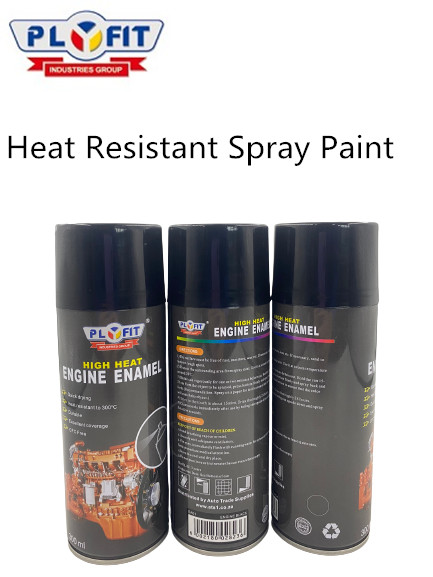 China Fast Drying High Heat Spray Paint High Temp Aerosol Paint For Automotive / Stove wholesale