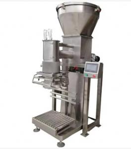 China 25Kg Bag Powder Packing Scale Machine With Conveyor Weighing Bagging wholesale