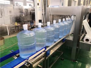 China Turnkey 5 Gallon Water Bottling Machine With Decapper wholesale