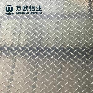China Pre Coating Aluminium Diamond Plate 1050 1060 With Excellent Corrosion Resistance wholesale