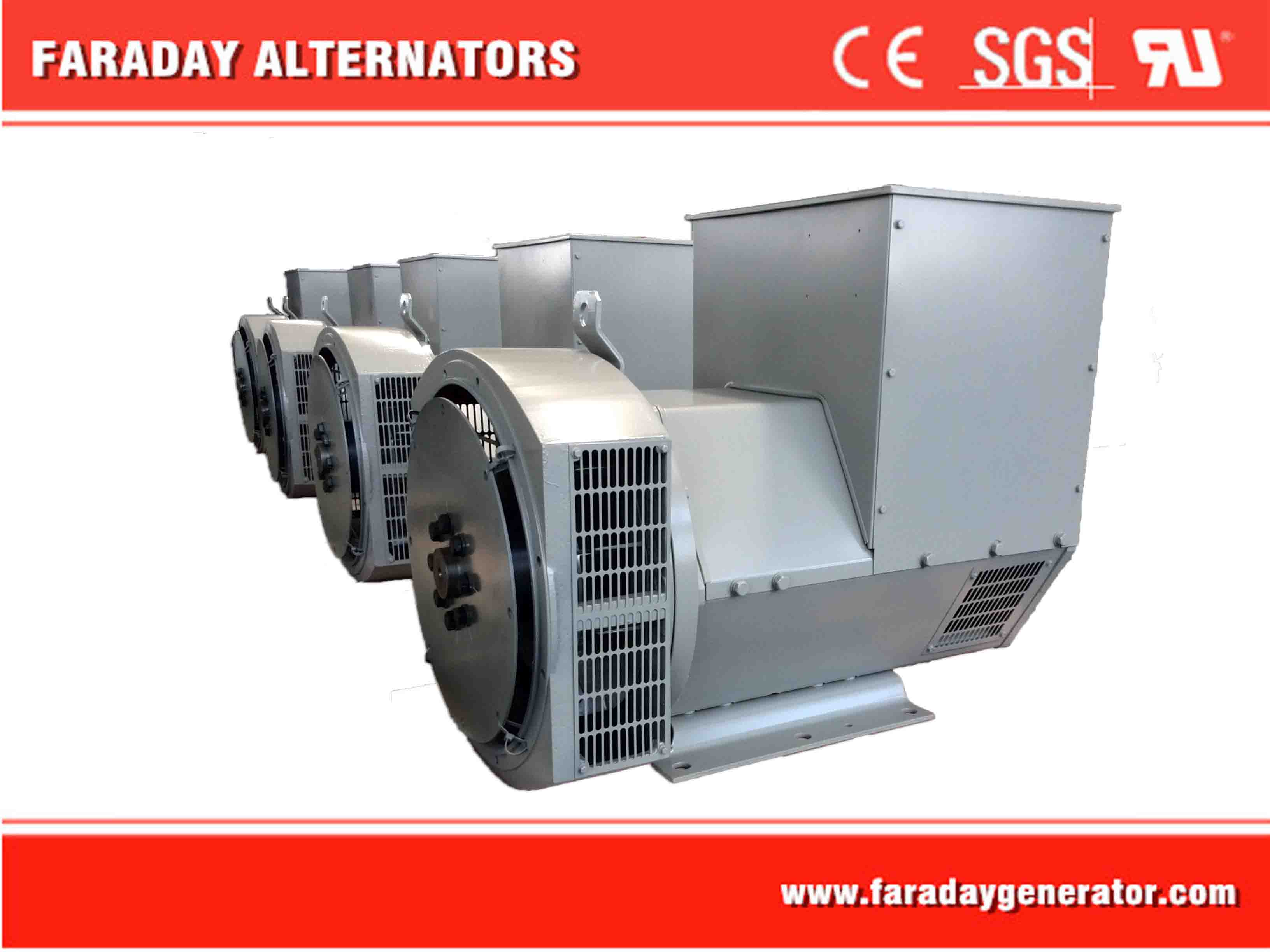 China Faraday Generator Three Phase Standby Generator Insulation Class H wholesale