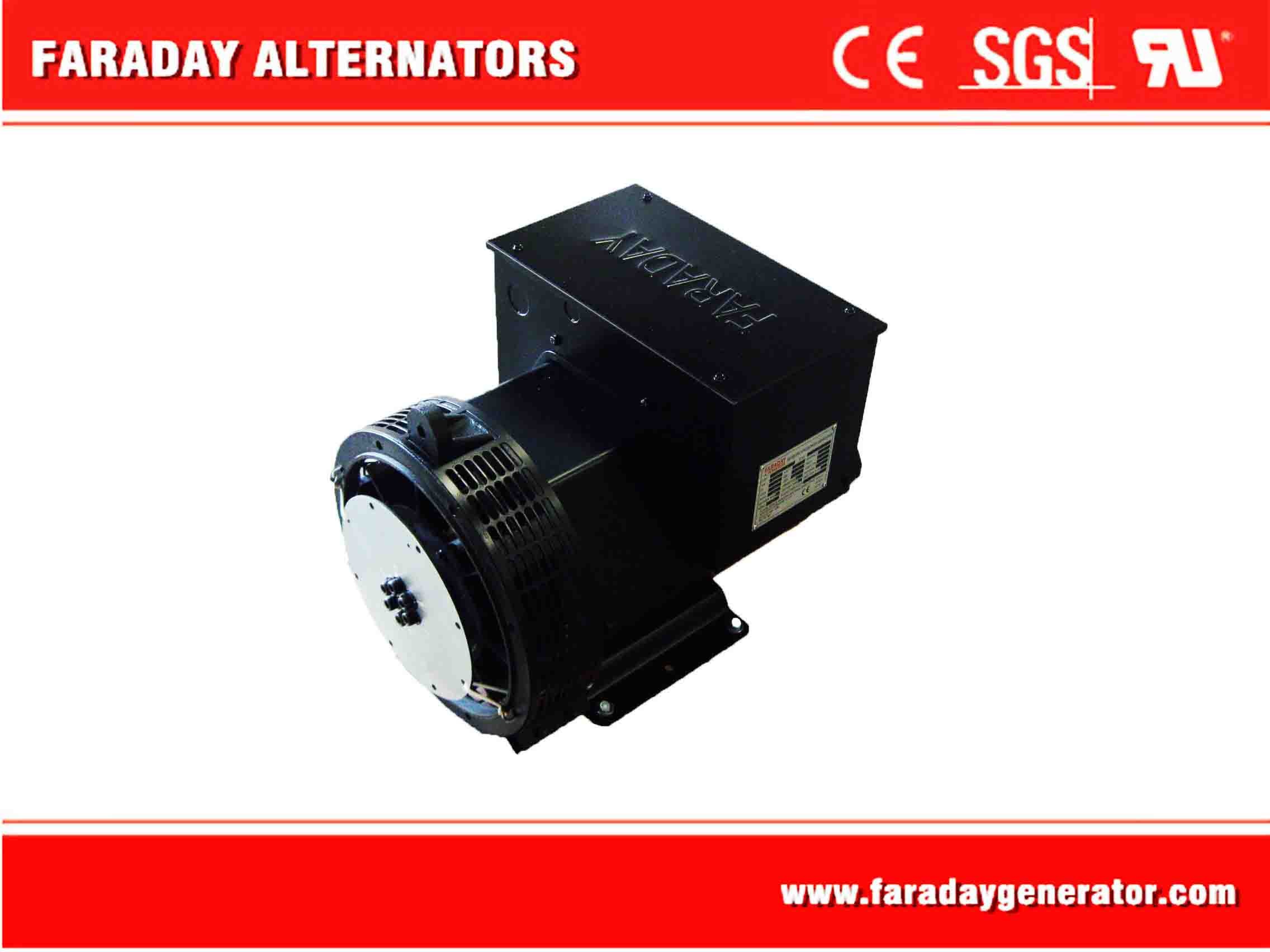 China Factory direct sale 2 Pole Generator 10KW to 30KW ac Alternator 230v 10kw wholesale