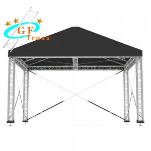 China PVC Aluminum Party Tent Concert Aluminum Truss Roof Systems wholesale